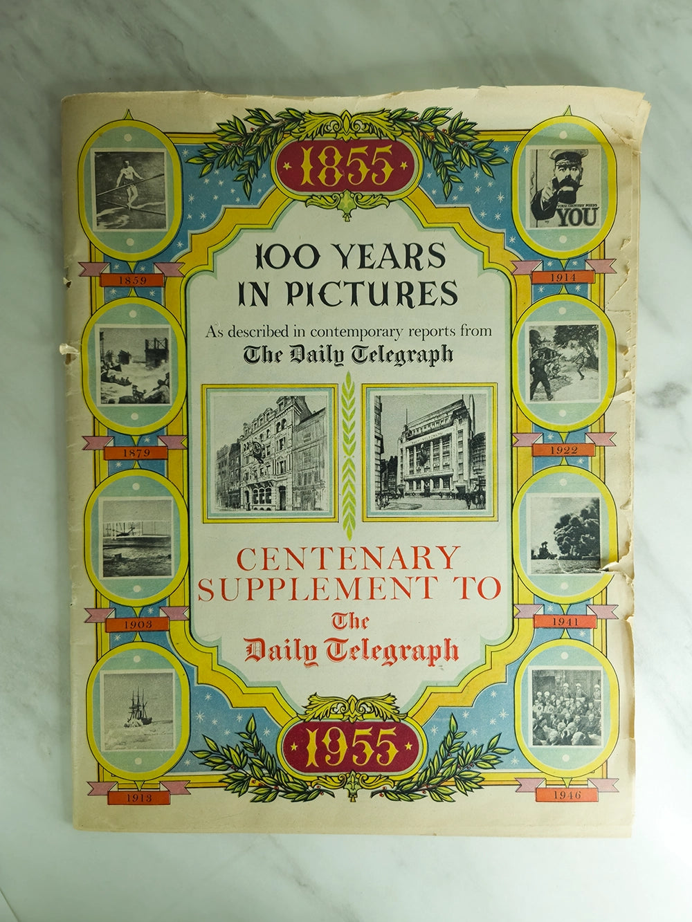 Коллекционное юбилейное издание: 100 лет ключевых мировых событий — The Daily Telegraph, 1955