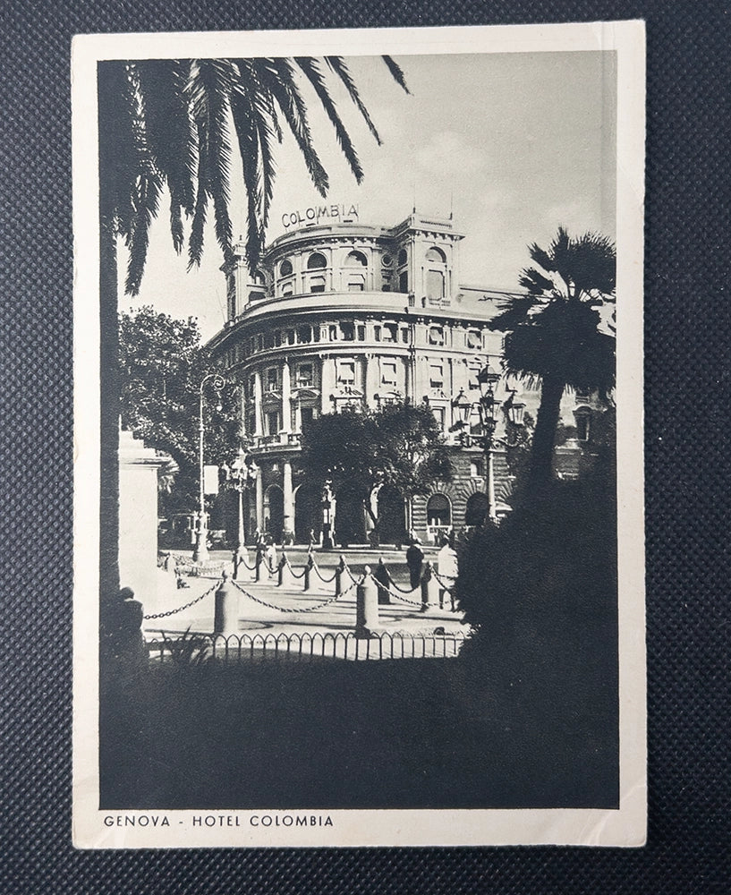 Старинные открытки Генуя (Genova), Италия — лот из 2 штук, начало XX века