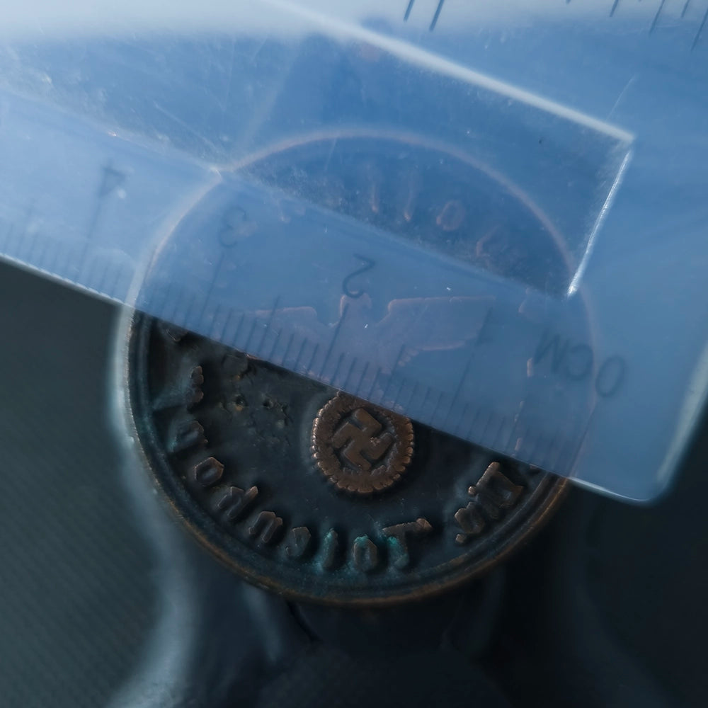 Старинная канцелярская печать с немецкой символикой, послевоенная копия (1945–1950-е)