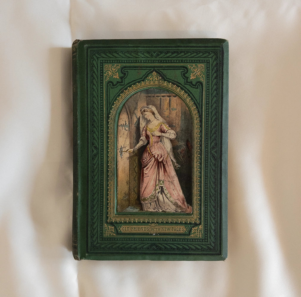 Carte anticariat din 1876 – "Old Friends with New Faces" (A.L.O.E.)