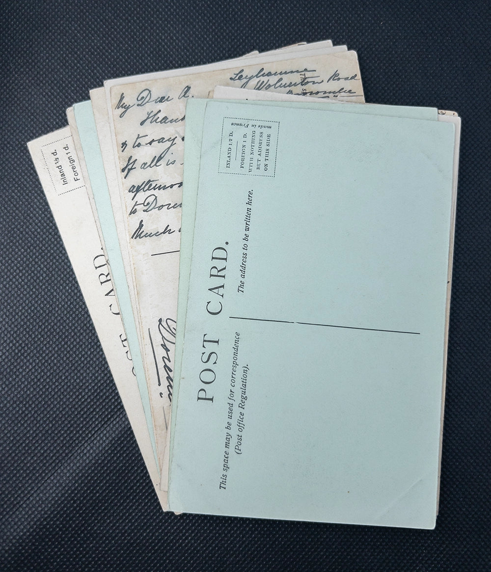 Лот из 13 старинных почтовых открыток из Лондона