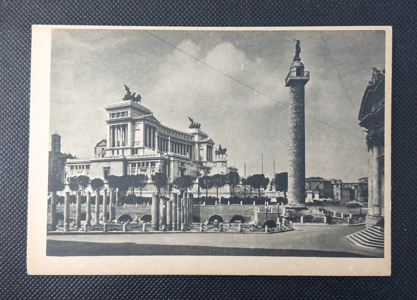 Старинные открытки Рим (Roma), Италия — лот из 4 штук, начало XX века