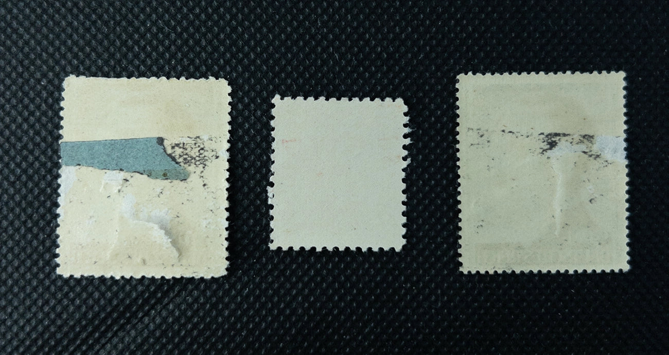 Исторические почтовые марки Германии — лот из 3 шт.