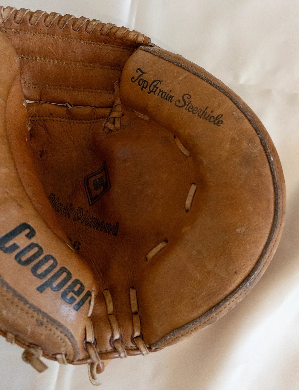 Бейсбольная перчатка Cooper Black Diamond 266 — натуральная кожа