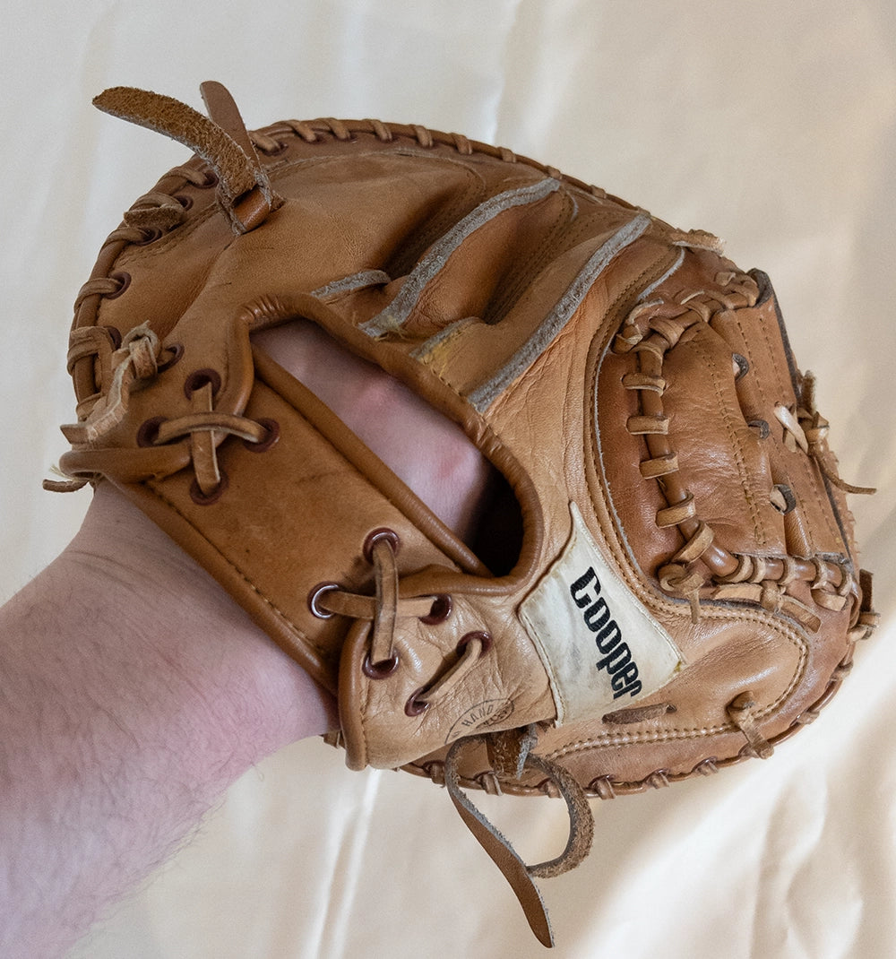Бейсбольная перчатка Cooper Black Diamond 266 — натуральная кожа