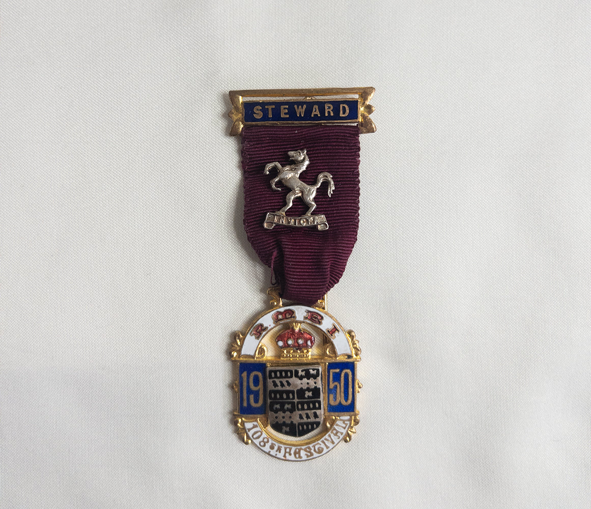 Medalie masonică de colecție Steward RMBI (1950) – Spencer London