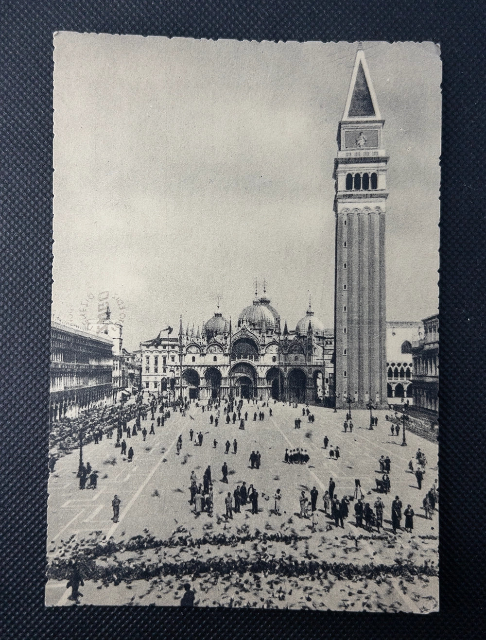 Лот из 2 старинных почтовых открыток из Венеции, Италия