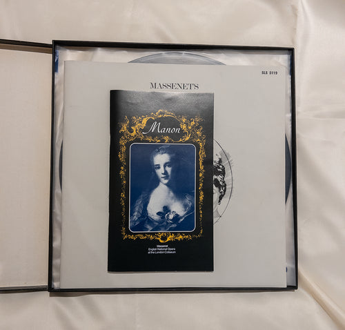 Box vinil 3×LP – Jules Massenet „Manon” | EMI / His Master's Voice